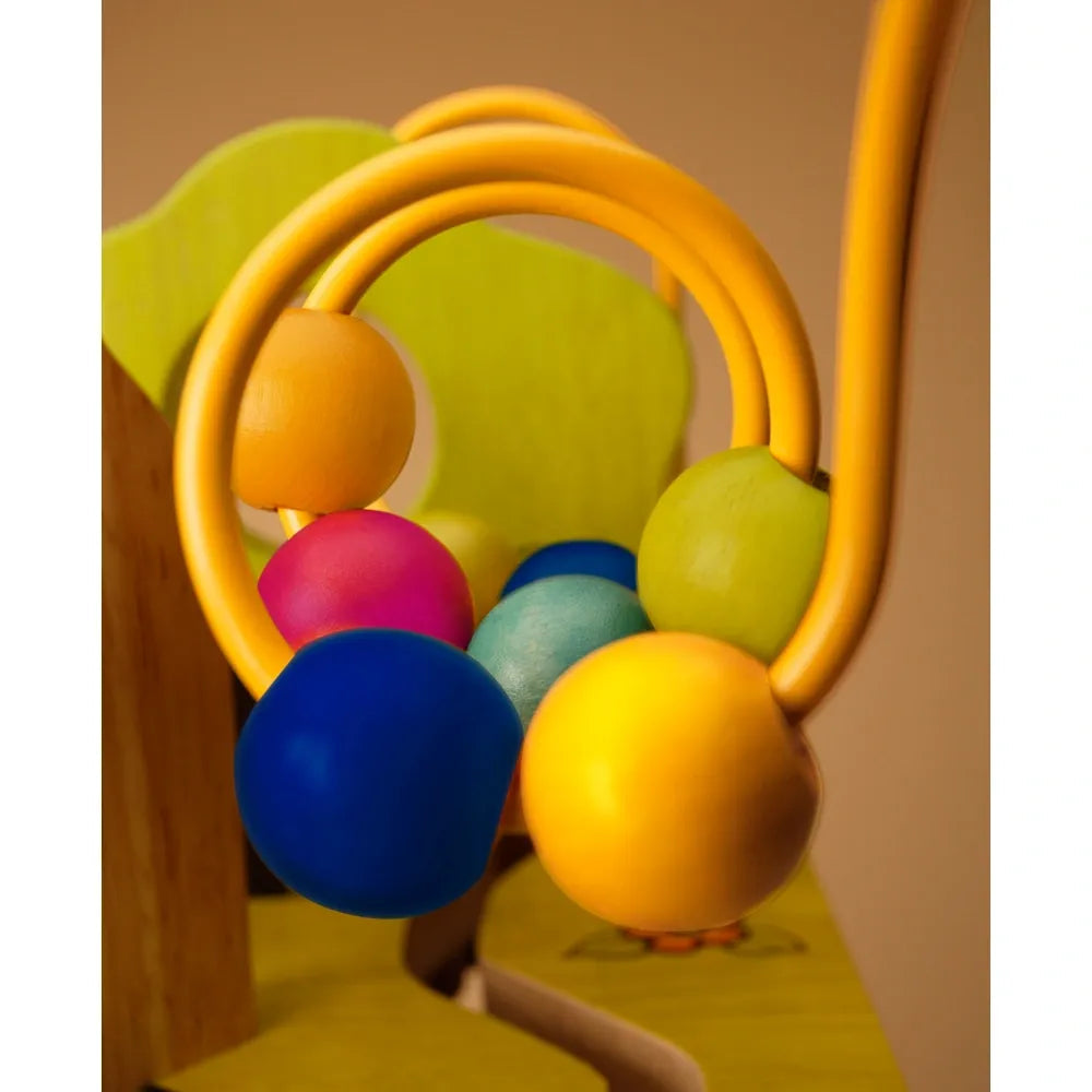 Wooden Activity Cube for Toddlers – Multi-Side Learning Toy