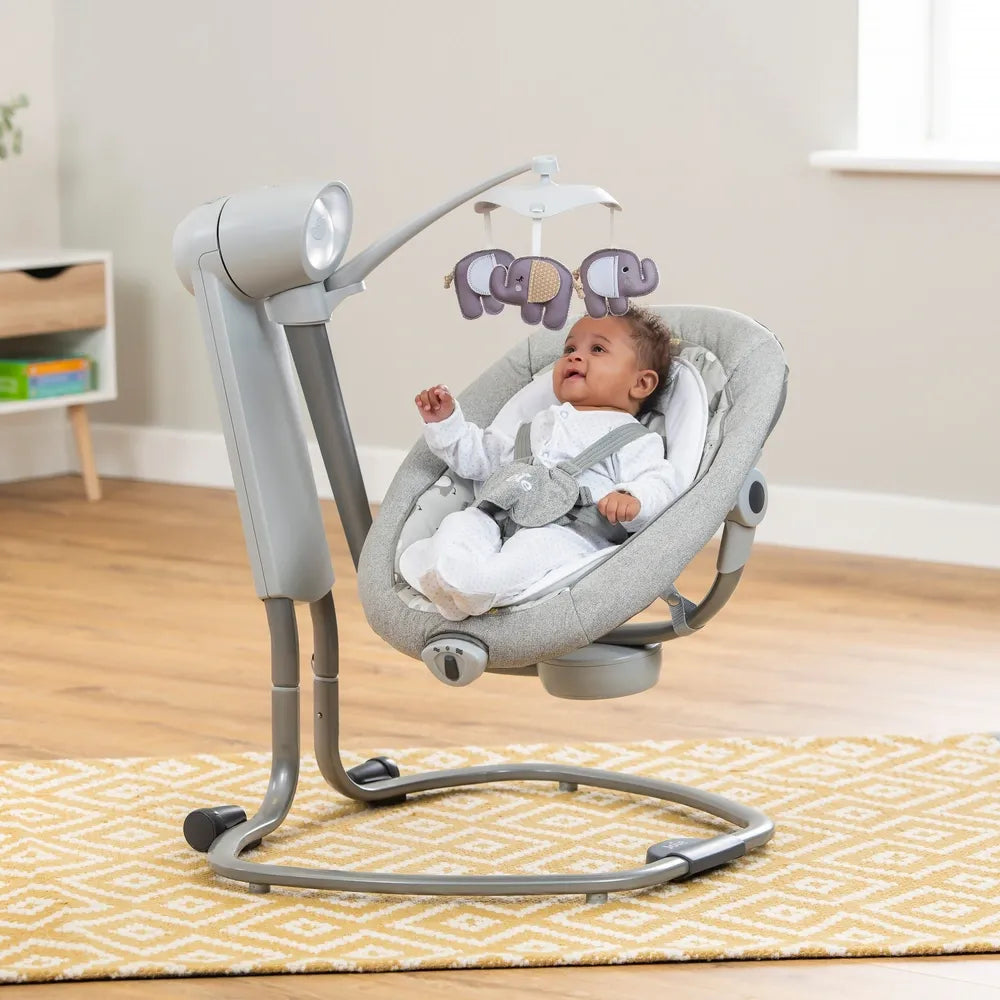 Baby Swivel Swing with Soothing Motions – Comfort & Relaxation Seat