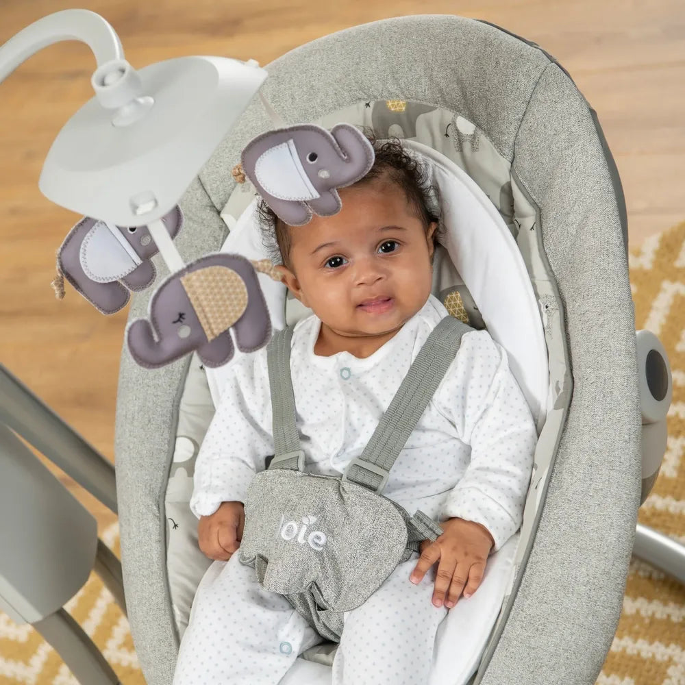 Baby Swivel Swing with Soothing Motions – Comfort & Relaxation Seat