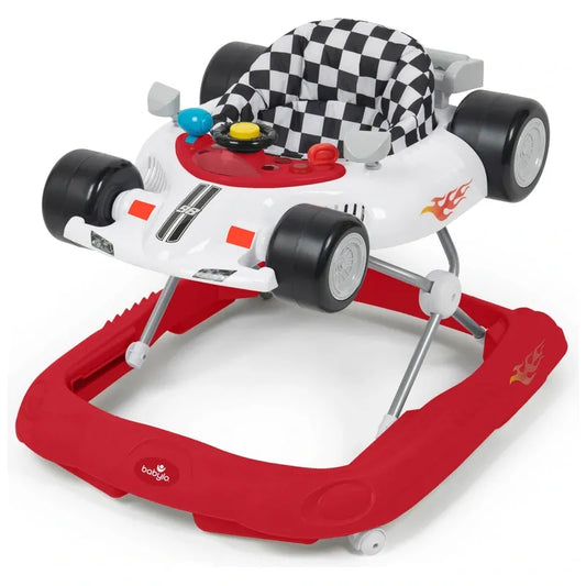 2-in-1 Baby Racing Car Walker – Push & Ride Learning Toy