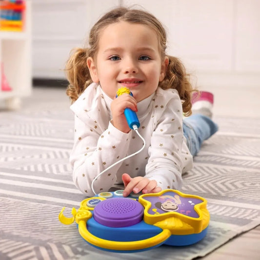 Kids Musical Sing-Along Boombox – Learning & Fun Sound Player