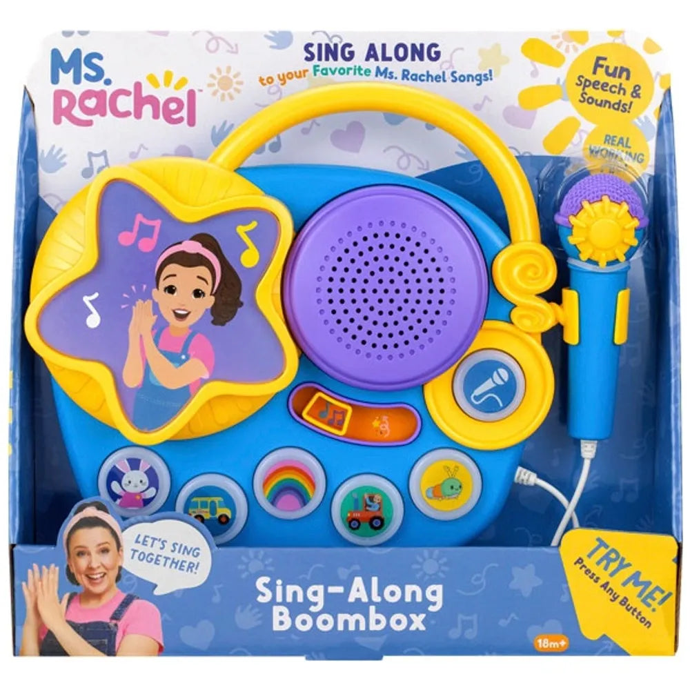 Kids Musical Sing-Along Boombox – Learning & Fun Sound Player