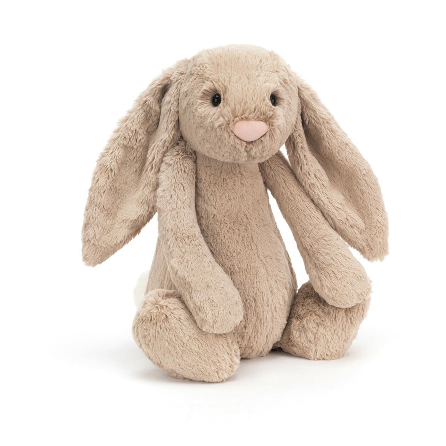 Classic Beige Plush Bunny – Soft Timeless Cuddle Toy